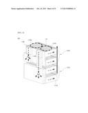 BATTERY PACK PROVIDING IMPROVED DISTRIBUTION UNIFORMITY OF COOLANT diagram and image