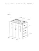 BATTERY PACK PROVIDING IMPROVED DISTRIBUTION UNIFORMITY OF COOLANT diagram and image