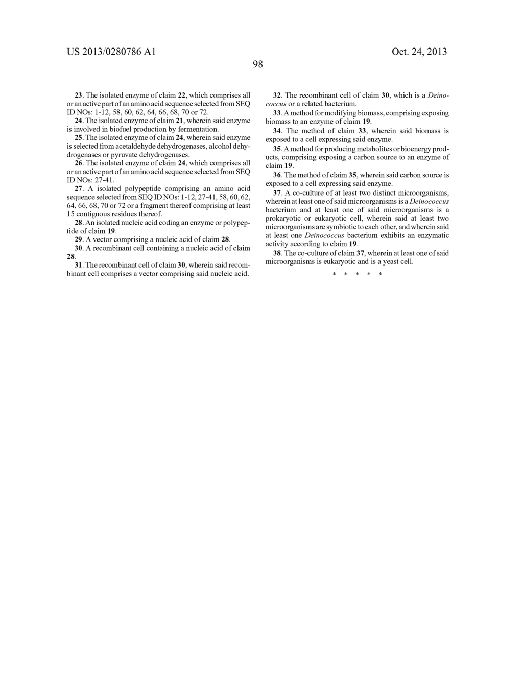 ENZYMES AND USES THEREOF - diagram, schematic, and image 109