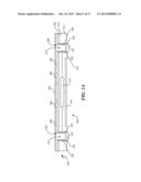 SEMICONDUCTOR DEVICES AND METHODS FOR FORMING PATTERNED RADIATION BLOCKING     ON A SEMICONDUCTOR DEVICE diagram and image