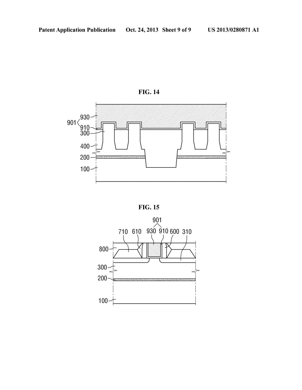 SEMICONDUCTOR DEVICE AND METHOD OF FABRICATING THE SAME - diagram, schematic, and image 10