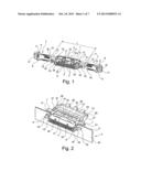 MULTI-CONTACT CONNECTOR SOCKET FOR RAPID FASTENING TO A PANEL, AND     ASSOCIATED INSTALLATION AND REMOVAL METHODS diagram and image