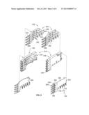 ELECTRICAL CONNECTOR SYSTEM HAVING IMPEDANCE CONTROL diagram and image