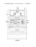 CONVERTIBLE IN-REVENUE AND OUT-OF-REVENUE GAMING SYSTEM AND METHOD WITH A     REAL-TIME STREAMING VIDEO FEED AND DISPLAY diagram and image