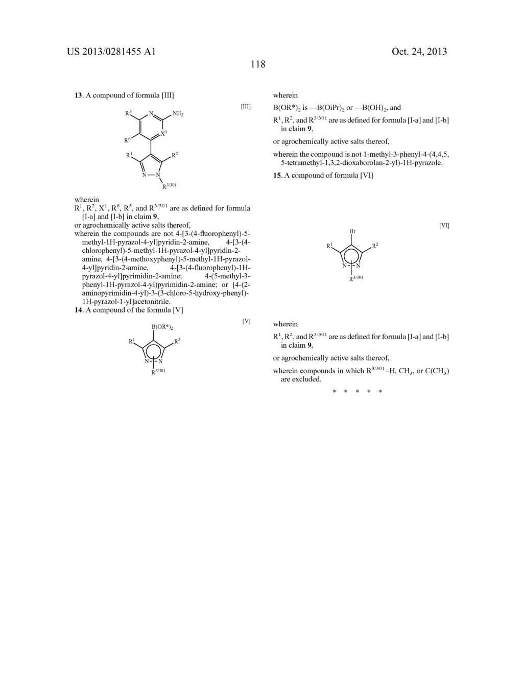 Phenylpyri(mi)dinylazoles - diagram, schematic, and image 119