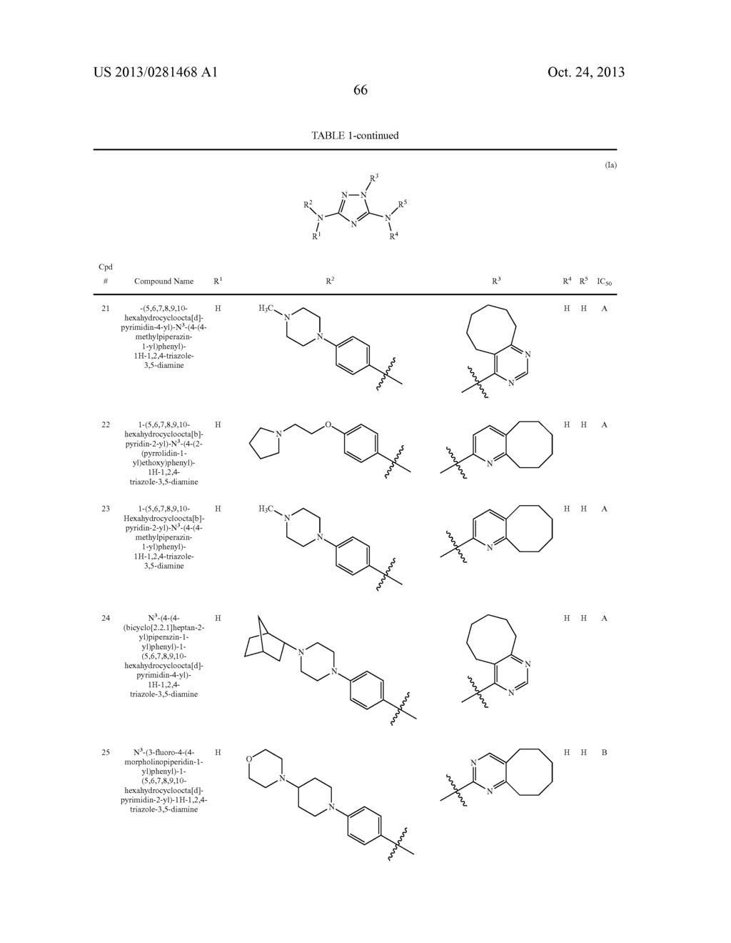 BICYCLIC ARYL AND BICYCLIC HETEROARYL SUBSTITUTED TRIAZOLES USEFUL AS AXL     INHIBITORS - diagram, schematic, and image 67