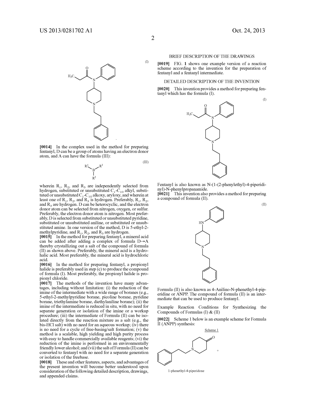 Methods For Preparing Fentanyl And Fentanyl Intermediates - diagram, schematic, and image 04