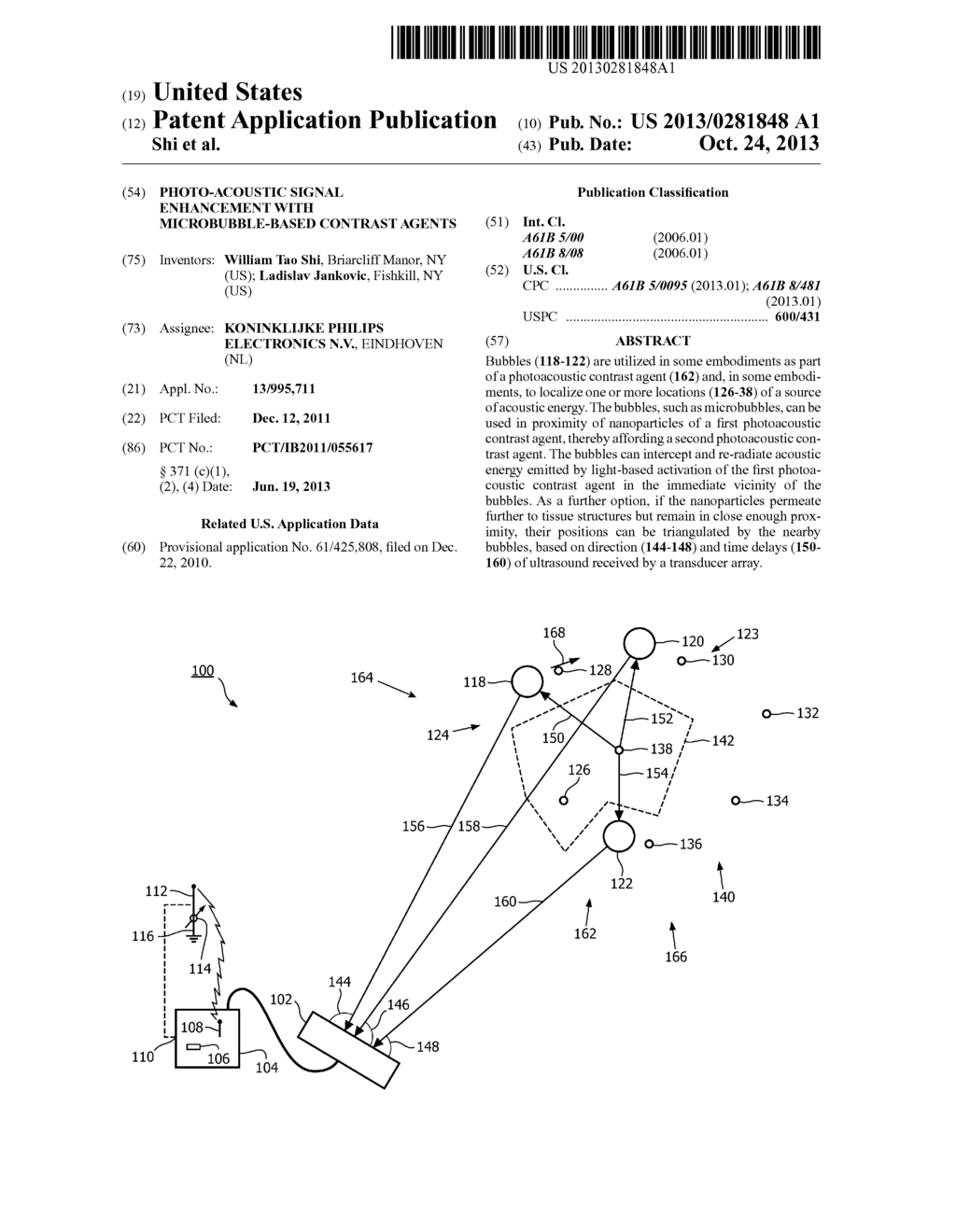 PHOTO-ACOUSTIC SIGNAL ENHANCEMENT WITH MICROBUBBLE-BASED CONTRAST AGENTS - diagram, schematic, and image 01