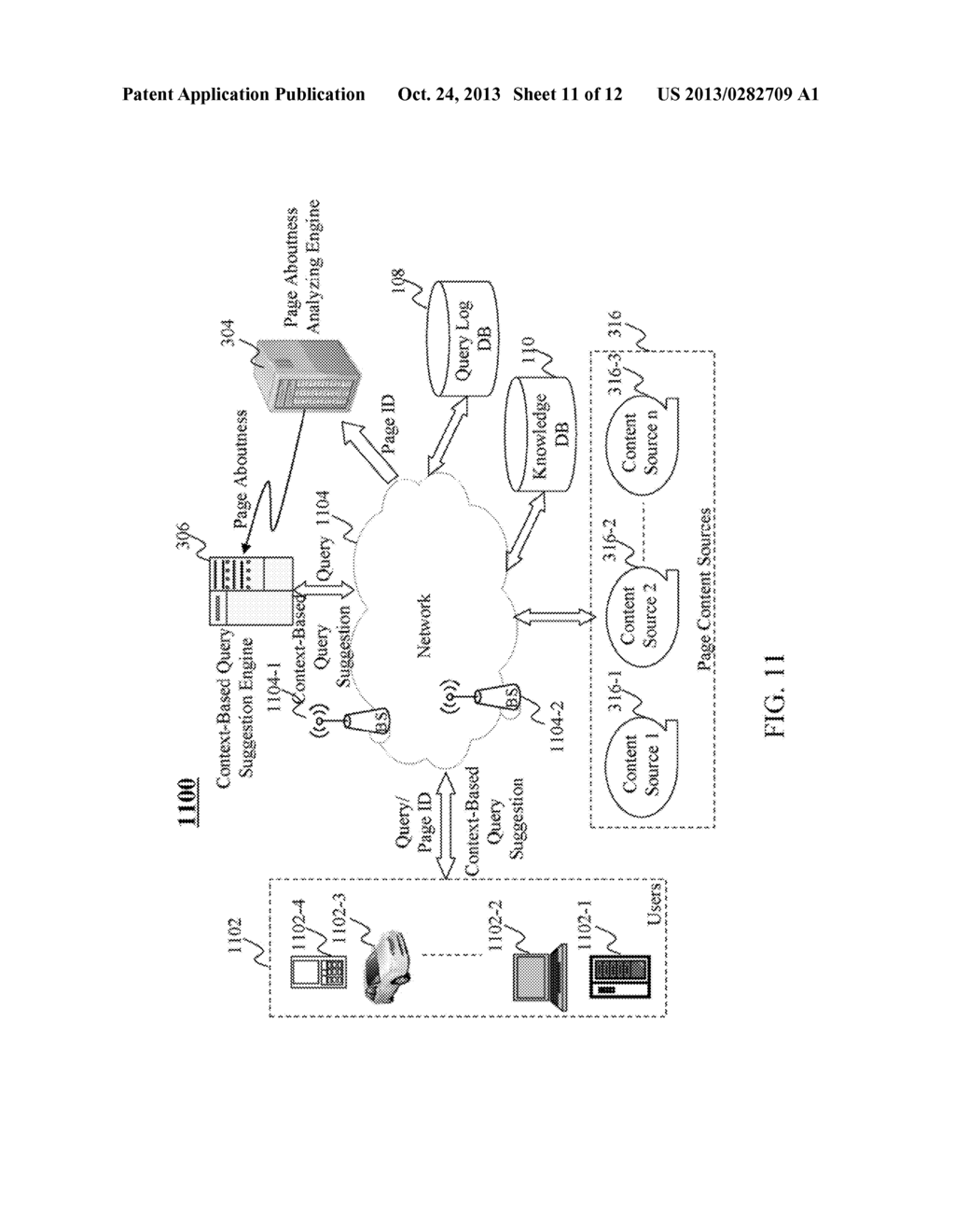 METHOD AND SYSTEM FOR QUERY SUGGESTION - diagram, schematic, and image 12