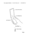 MOBILE INFORMATION TERMINAL, GRIPPING-FEATURE LEARNING METHOD AND     GRIPPING-FEATURE AUTHENTICATION METHOD diagram and image