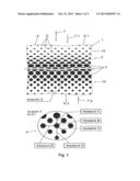 CLEANING CLOTH COMPRISING CLEANING ISLANDS diagram and image