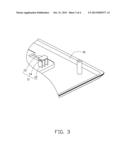 HOOK FOR CLAMPING TWO COVERS diagram and image