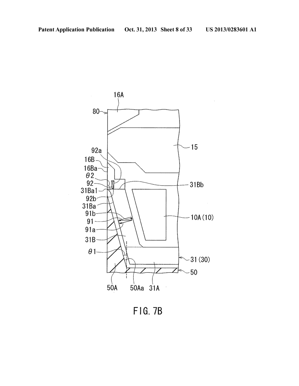 METHOD OF MANUFACTURING MAGNETIC HEAD FOR PERPENDICULAR MAGNETIC RECORDING     HAVING A RETURN PATH SECTION - diagram, schematic, and image 09