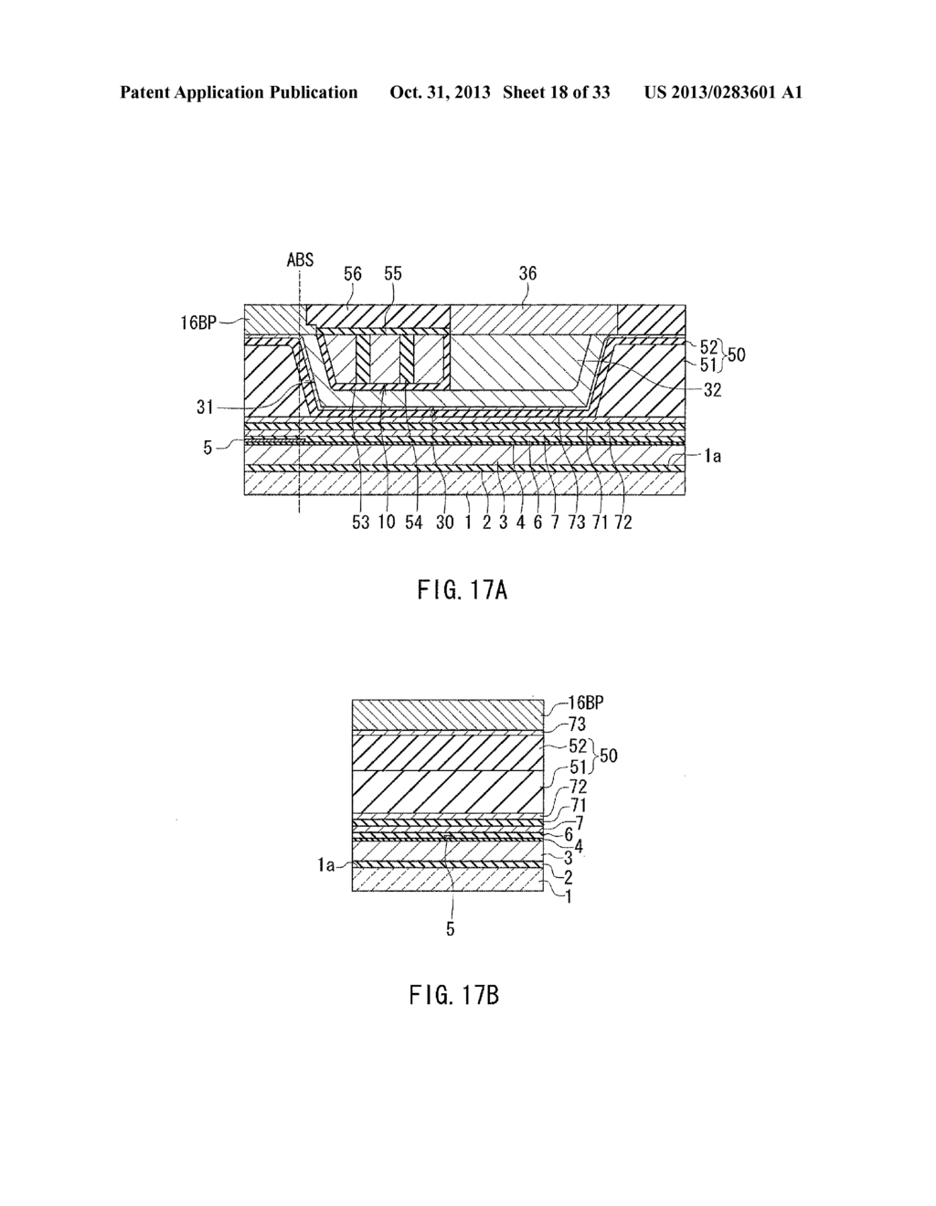 METHOD OF MANUFACTURING MAGNETIC HEAD FOR PERPENDICULAR MAGNETIC RECORDING     HAVING A RETURN PATH SECTION - diagram, schematic, and image 19