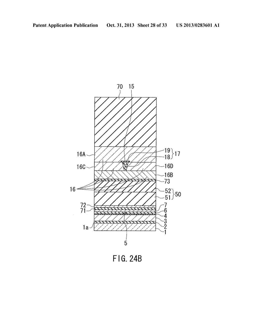 METHOD OF MANUFACTURING MAGNETIC HEAD FOR PERPENDICULAR MAGNETIC RECORDING     HAVING A RETURN PATH SECTION - diagram, schematic, and image 29