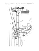 PULL-TYPE CROP HARVESTING MACHINE TRANSPORT SYSTEM WHERE THE MACHINE     REMAINS BALANCED ON TRANSPORT WHEELS AND THE HITCH AS THE TRANSPORT     SYSTEM IS DEPLOYED diagram and image