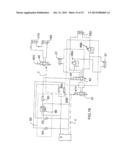 PULL-TYPE CROP HARVESTING MACHINE TRANSPORT SYSTEM ACTUATED AT A     PREDETERMINED ANGLE OF THE HITCH diagram and image