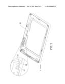 Waterproof structural assembly for electronic part diagram and image