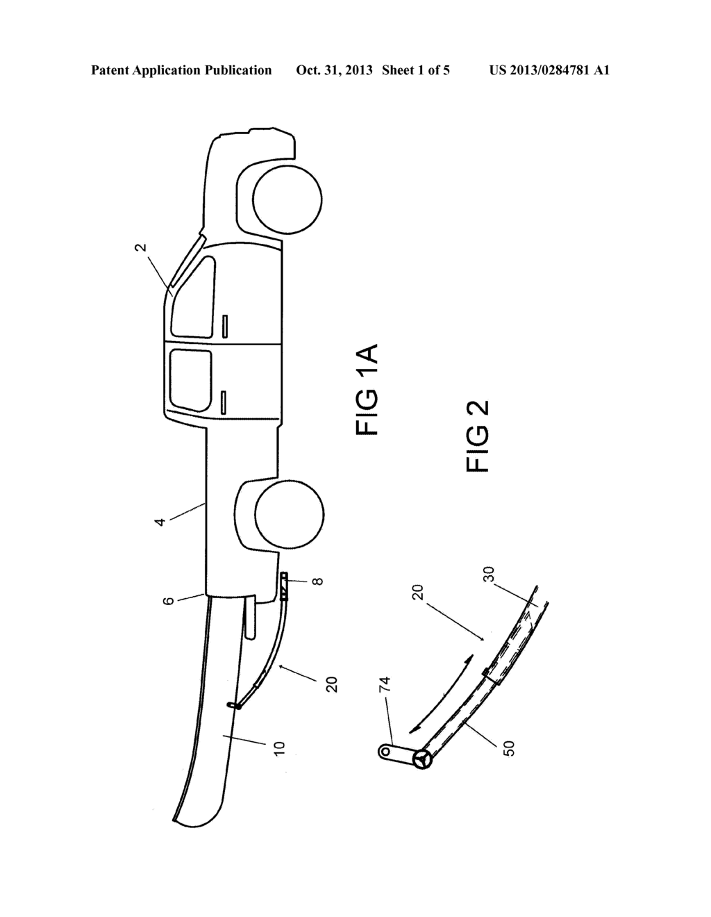 Curved Load Support for Use on a Vehicle - diagram, schematic, and image 02