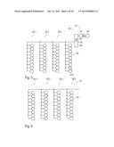 COATING DEVICE COMPRISING A JET OF COATING MEDIUM WHICH IS BROKEN DOWN     INTO DROPS diagram and image