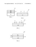 STACKED LED DEVICE WITH POSTS IN ADHESIVE LAYER diagram and image