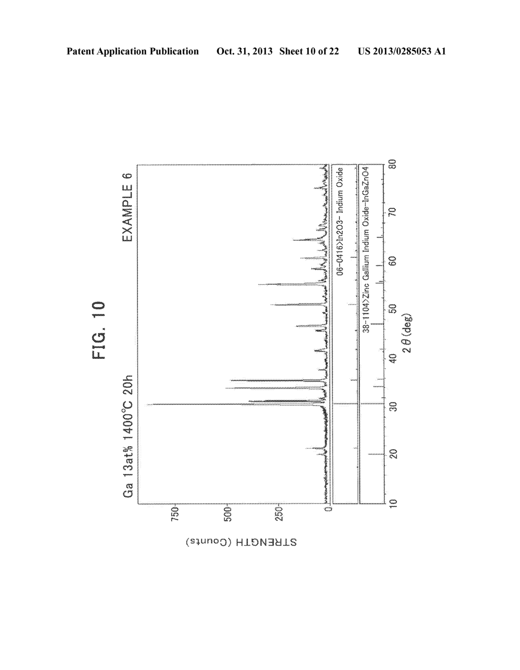 Sputtering Target for Oxide Thin Film and Process for Producing the     Sputtering Target - diagram, schematic, and image 11