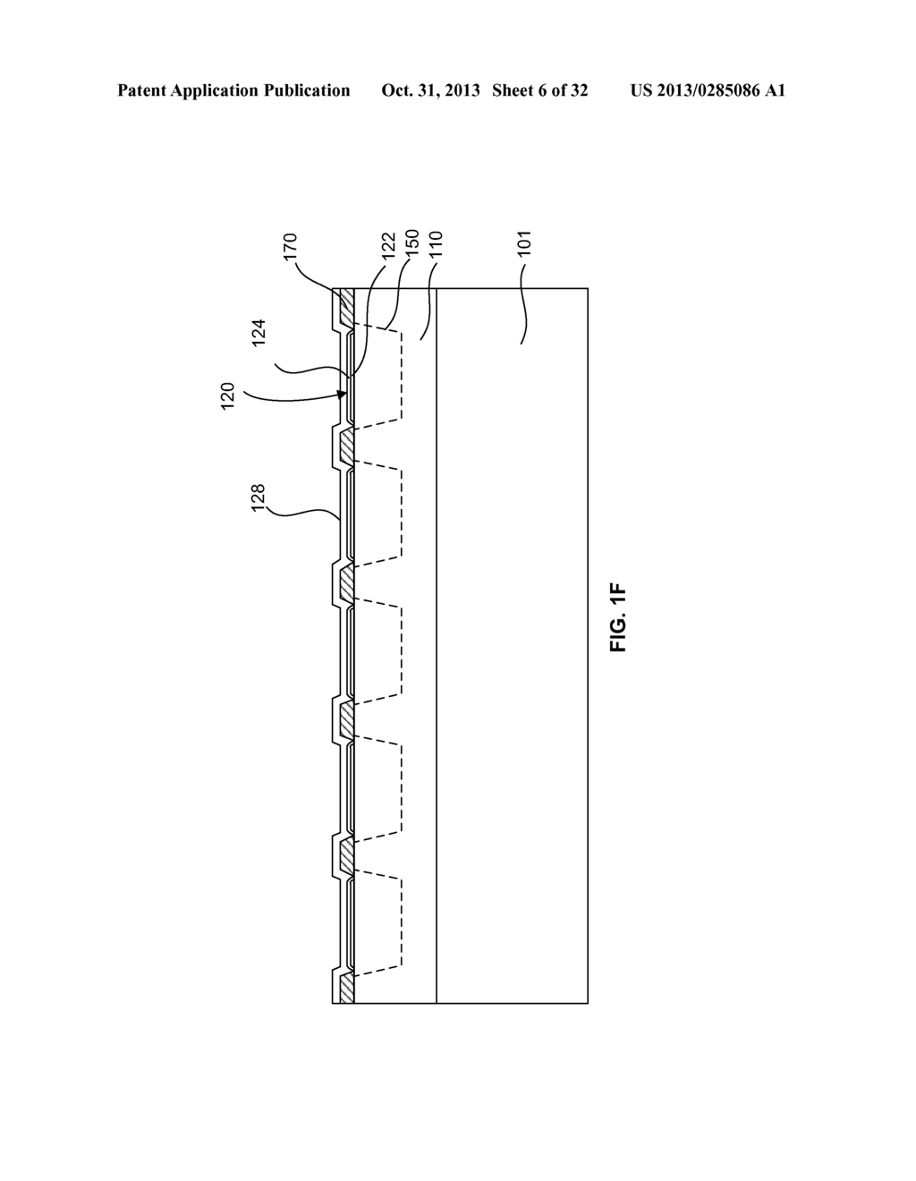 METHOD OF FORMING A MICRO LED DEVICE WITH SELF-ALIGNED METALLIZATION STACK - diagram, schematic, and image 07