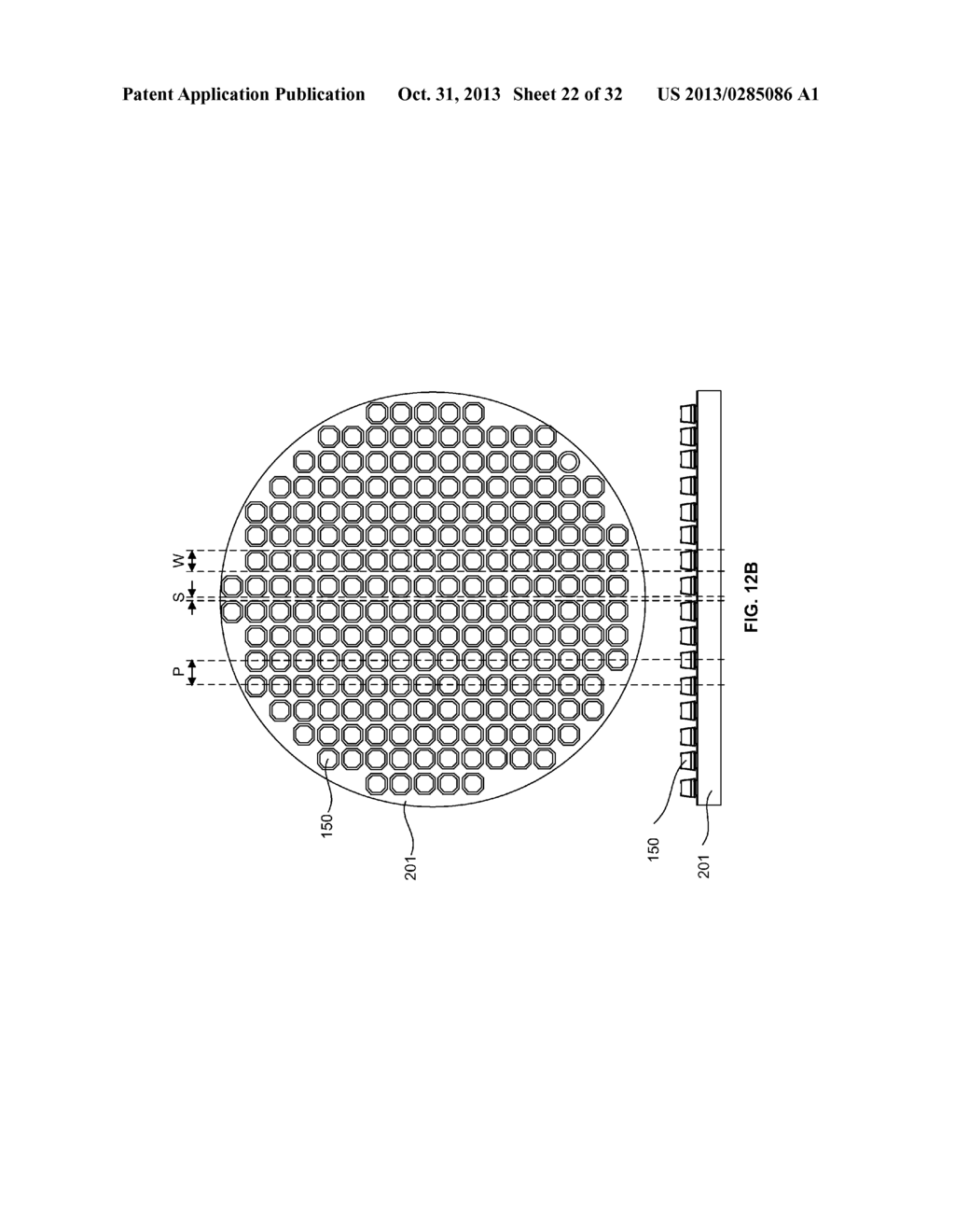METHOD OF FORMING A MICRO LED DEVICE WITH SELF-ALIGNED METALLIZATION STACK - diagram, schematic, and image 23
