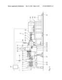 METHOD FOR STARTING UP A PROCESSING PLANT FOR PRODUCING PLASTICS MATERIAL     GRANULATE AND PROCESSING PLANT FOR PRODUCING PLASTICS MATERIAL GRANULATE diagram and image