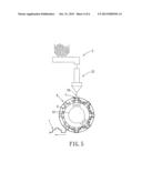 METHOD OF MAKING A DOUBLE-SIDED EMBOSSED NON-WOVEN FABRIC diagram and image