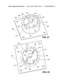 Rotary Locking Mechanism For Outside Vehicle Door handle diagram and image