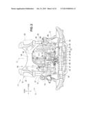 LID-FASTENING STRUCTURE diagram and image