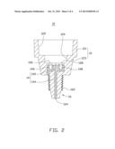 LED BULB CAPABLE OF MATING WITH LIGHT BULB SOCKETS HAVIGN DIFFERENT     CONFIGURATIONS diagram and image