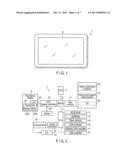 ELECTRONIC APPARATUS, TOUCH INPUT CONTROL METHOD, AND STORAGE MEDIUM diagram and image