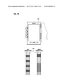 METHOD AND APPARATUS FOR DISPLAYING GRAPHICAL USER INTERFACE DEPENDING ON     A USER S CONTACT PATTERN diagram and image