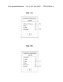 MOBILE TERMINAL AND DATA EXTRACTING METHOD IN A MOBILE TERMINAL diagram and image