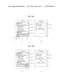 MOBILE TERMINAL AND DATA EXTRACTING METHOD IN A MOBILE TERMINAL diagram and image