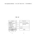 MOBILE TERMINAL AND DATA EXTRACTING METHOD IN A MOBILE TERMINAL diagram and image