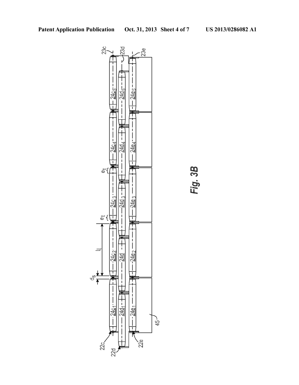 SETS OF IDLE ROLLERS IN CIRCUMFERENTIAL AND STAGGERED ARRANGEMENT AND     INCLUDING IDLE ROLLERS SPACED APART FROM EACH OTHER TO TRANSPORT     SUBSTRATE - diagram, schematic, and image 05