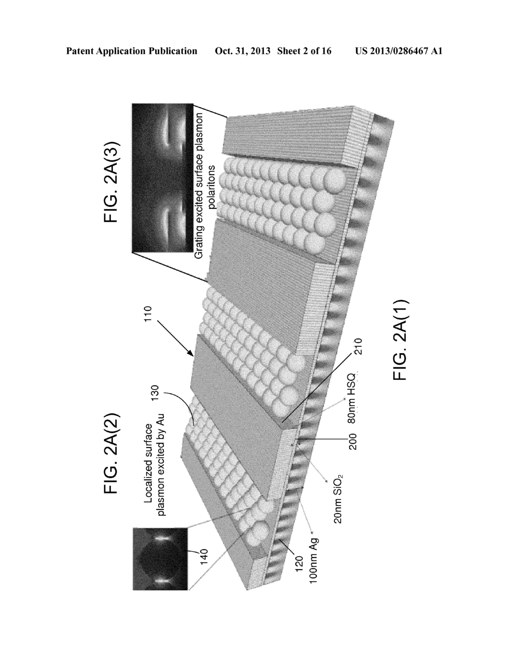 MULTISCALE LIGHT AMPLIFICATION STRUCTURES FOR SURFACE ENHANCED RAMAN     SPECTROSCOPY - diagram, schematic, and image 03