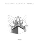 SUPER CAPACITOR OF HIGH SPECIFIC CAPACITY AND ENERGY DENSITY AND THE     STRUCTURE OF SAID SUPER CAPACITOR diagram and image