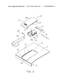 EARPHONE RECEIVING ASSEMBLY AND PORTABLE ELECTRONIC DEVICE HAVING SAME diagram and image