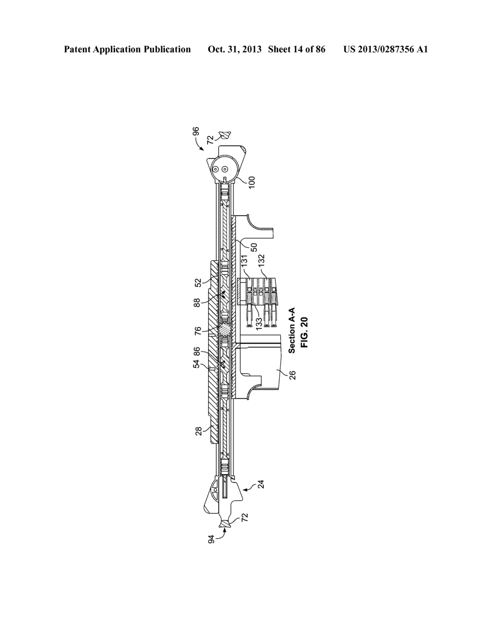 SLIDABLE FIBER OPTIC CONNECTION MODULE WITH CABLE SLACK MANAGEMENT - diagram, schematic, and image 15