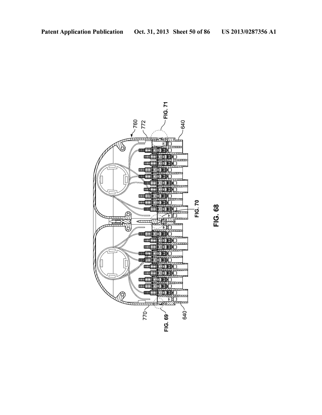 SLIDABLE FIBER OPTIC CONNECTION MODULE WITH CABLE SLACK MANAGEMENT - diagram, schematic, and image 51