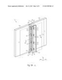 Facing arrangement and aircraft or spacecraft diagram and image