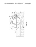 LAYING AND PROTECTING CABLE INTO EXISTING COVERING SURFACES diagram and image