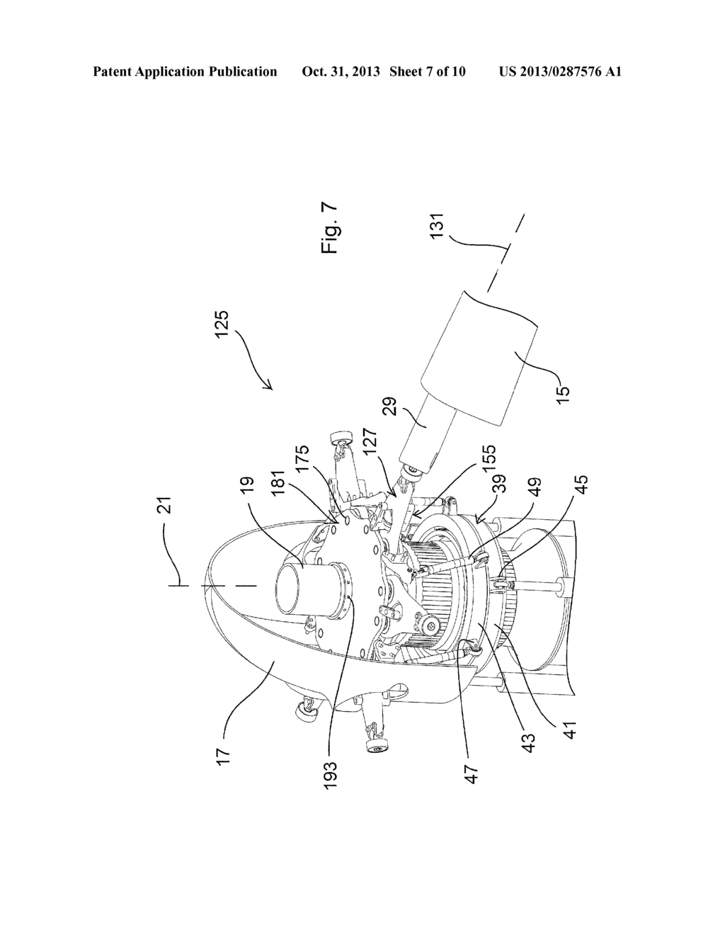 Aircraft Rotor with Discrete Flap Hinge - diagram, schematic, and image 08