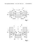 ARRANGEMENT FOR THROTTLING A FLUID FLOW, AND CORRESPONDING PISTON PUMP FOR     DELIVERING FLUIDS diagram and image