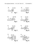 ARRANGEMENT FOR THROTTLING A FLUID FLOW, AND CORRESPONDING PISTON PUMP FOR     DELIVERING FLUIDS diagram and image