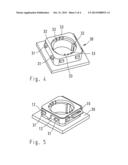 DEVICE FOR FIXING A CABLE TO A CABLE OUTLET CONNECTOR diagram and image